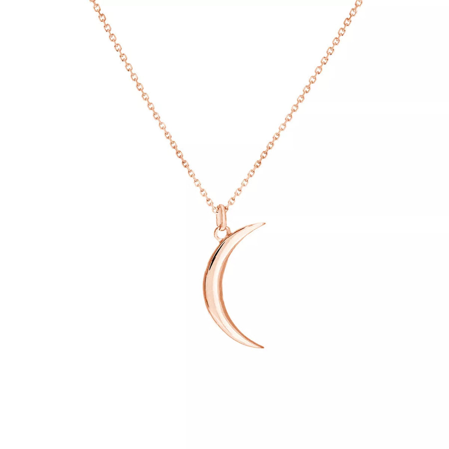 half moon necklace