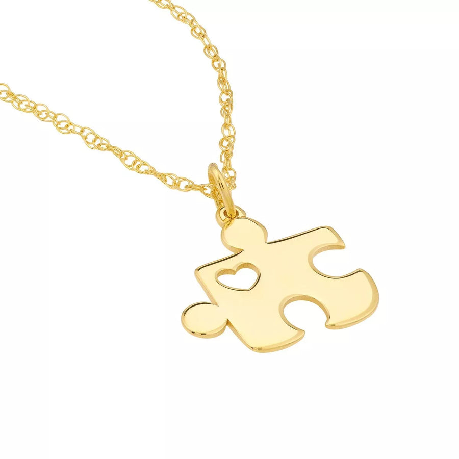 puzzle pendant necklace