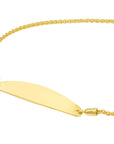 14k gold chain bracelet