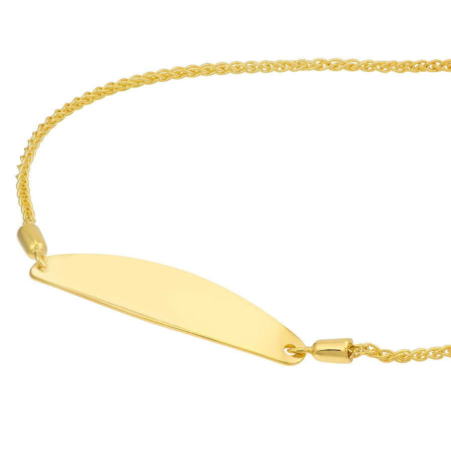 14k gold chain bracelet