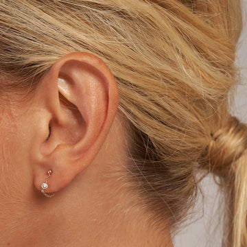  gold diamond stud earrings