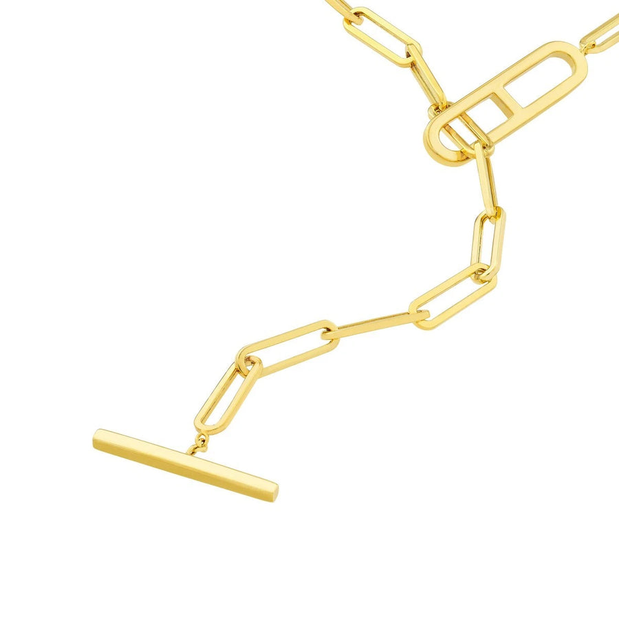 paperclip chain necklace