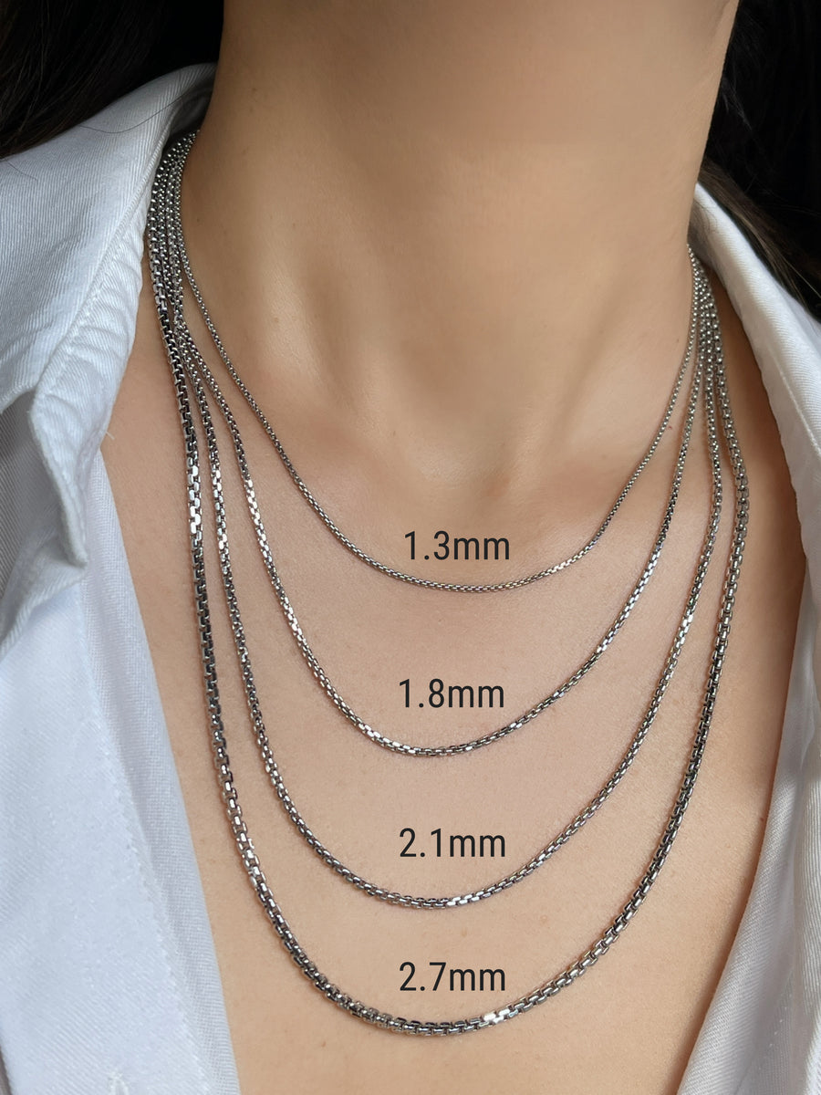 chain link necklaces