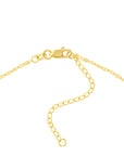 yellow gold lariat necklace