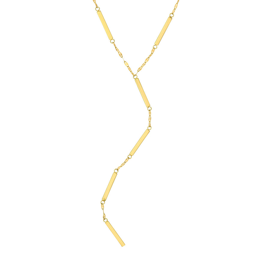 adjustable lariat necklace gold