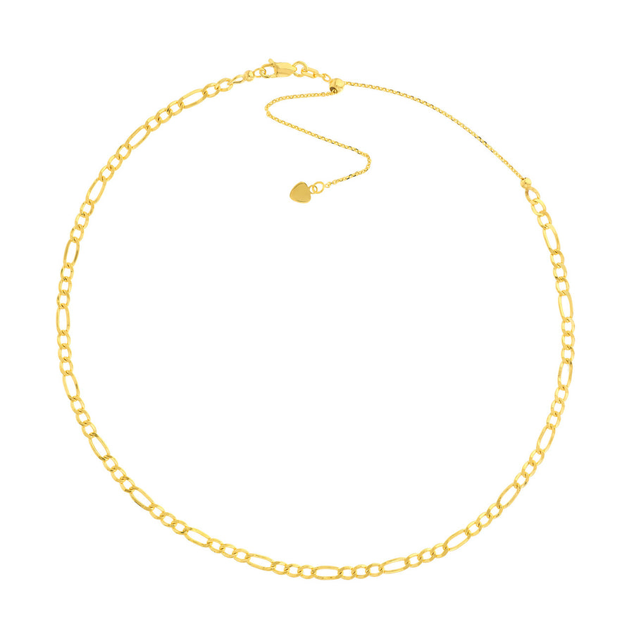 14k link chain necklace