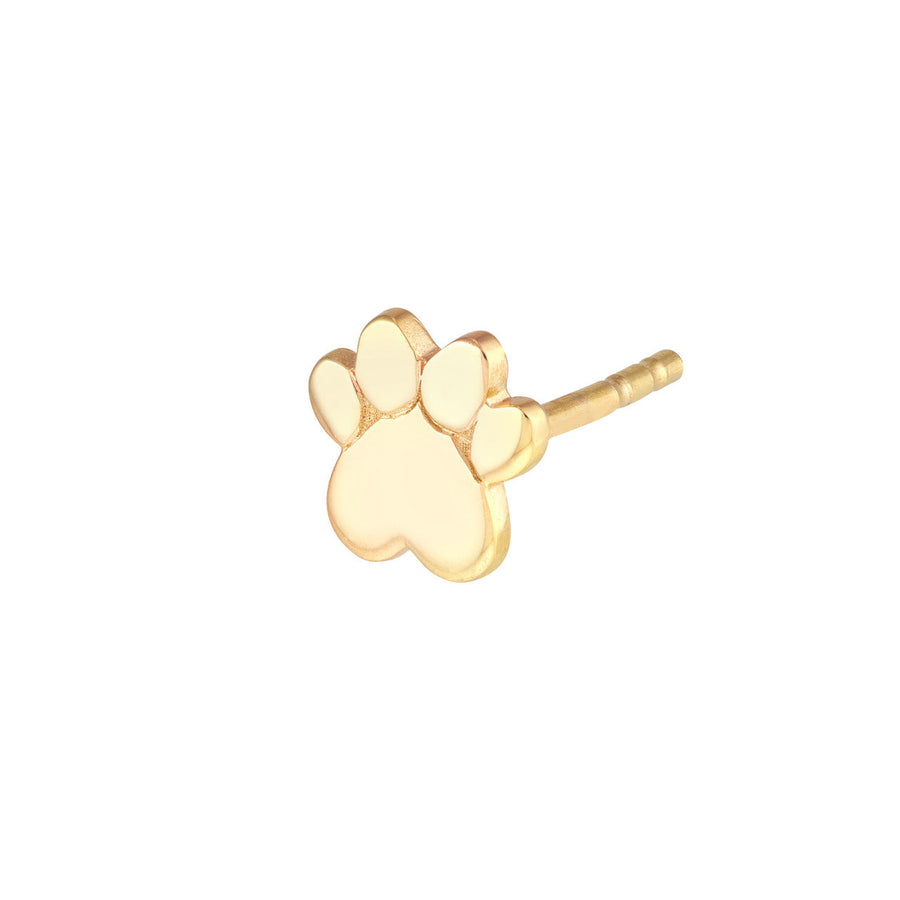 paw earrings studs