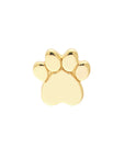 paw print stud earrings