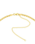 14k yellow gold necklace triple layered