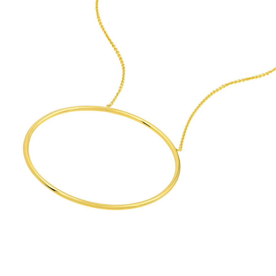 circle pendant necklace