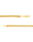 Gold Wheat Chain Bracelet