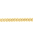 14K Solid Gold Miami Cuban Link Bracelet