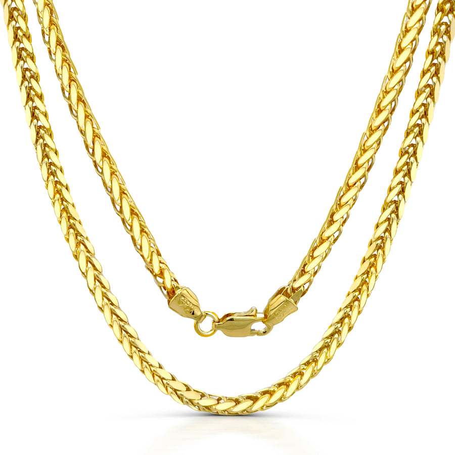 gold wheat chain