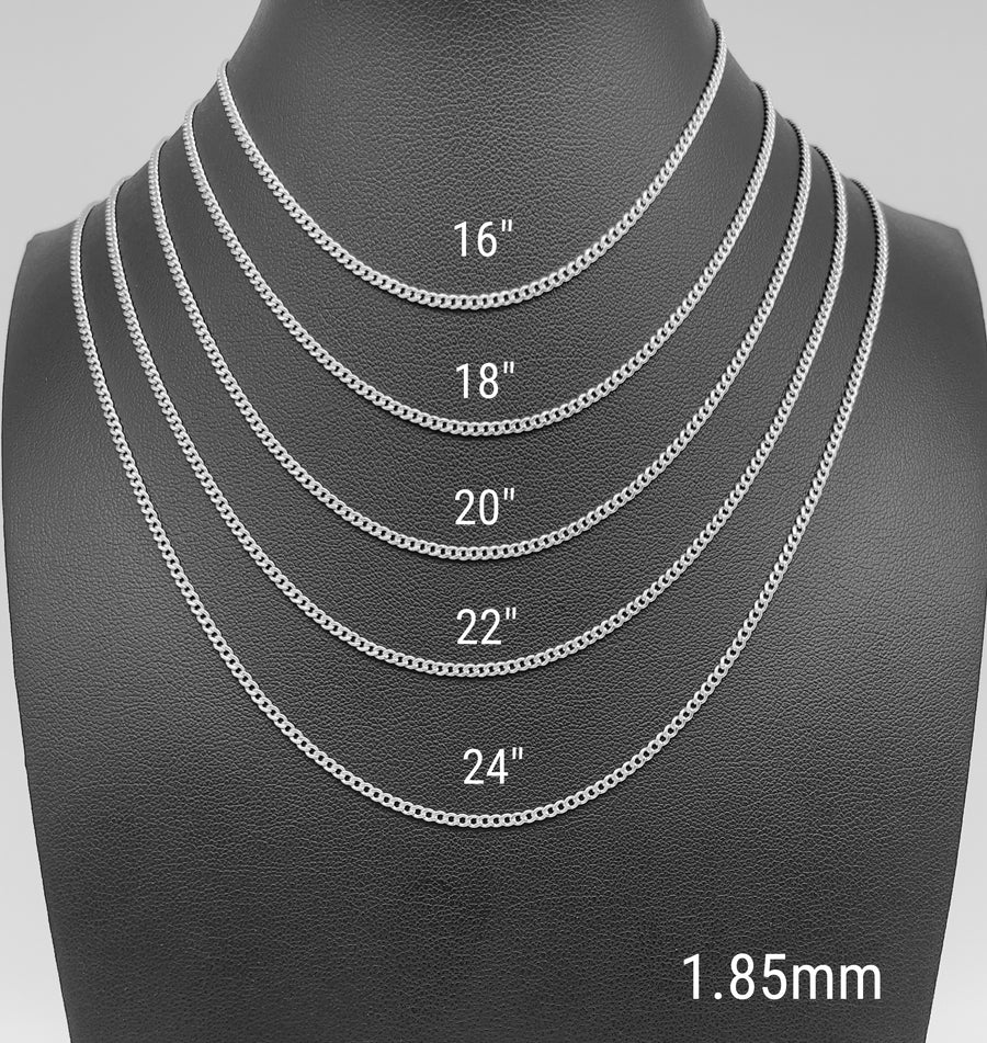 14K Real Gold Miami Cuban Link Chain Necklace