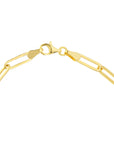 14k gold chunky bracelet