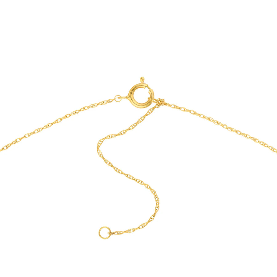 14k gold charm necklace