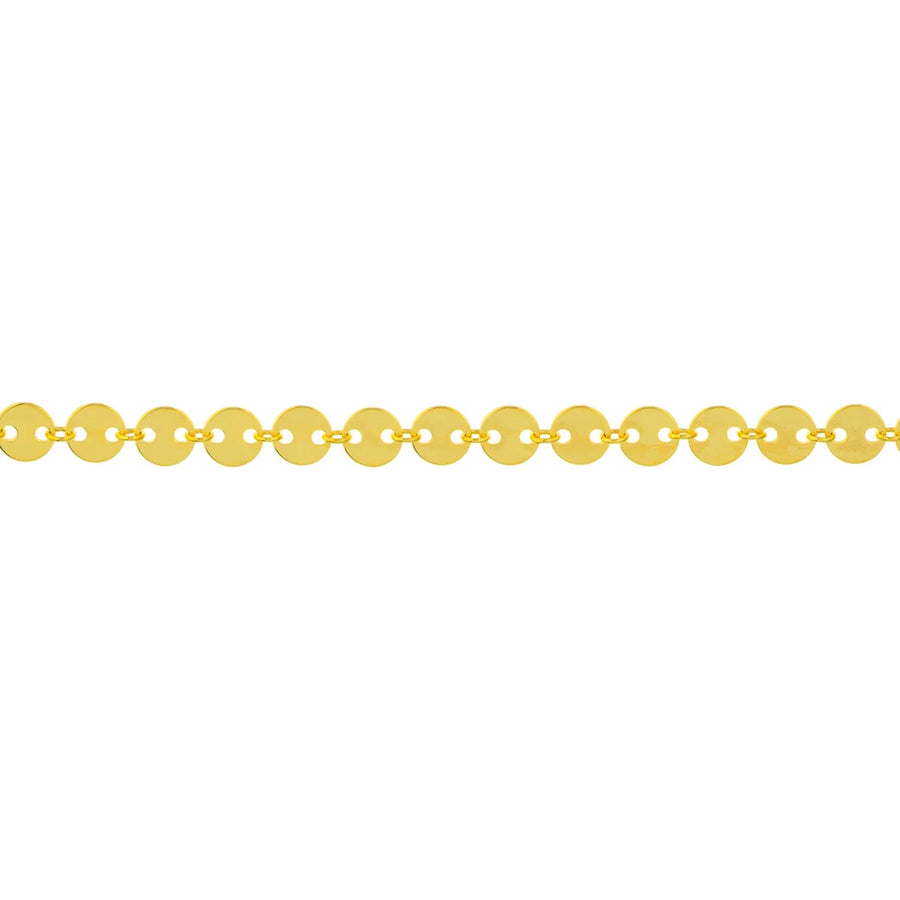 real gold ankle bracelet