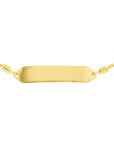 yellow gold bracelet