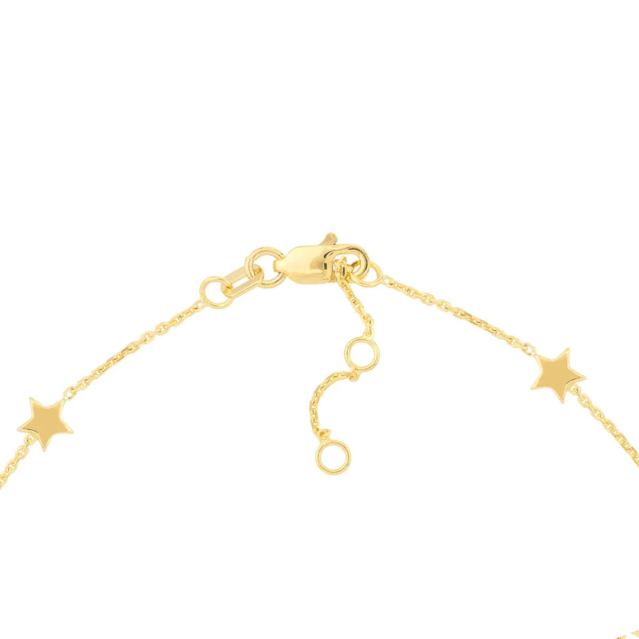 gold stars bracelet