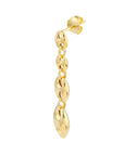 14k gold drop earrings