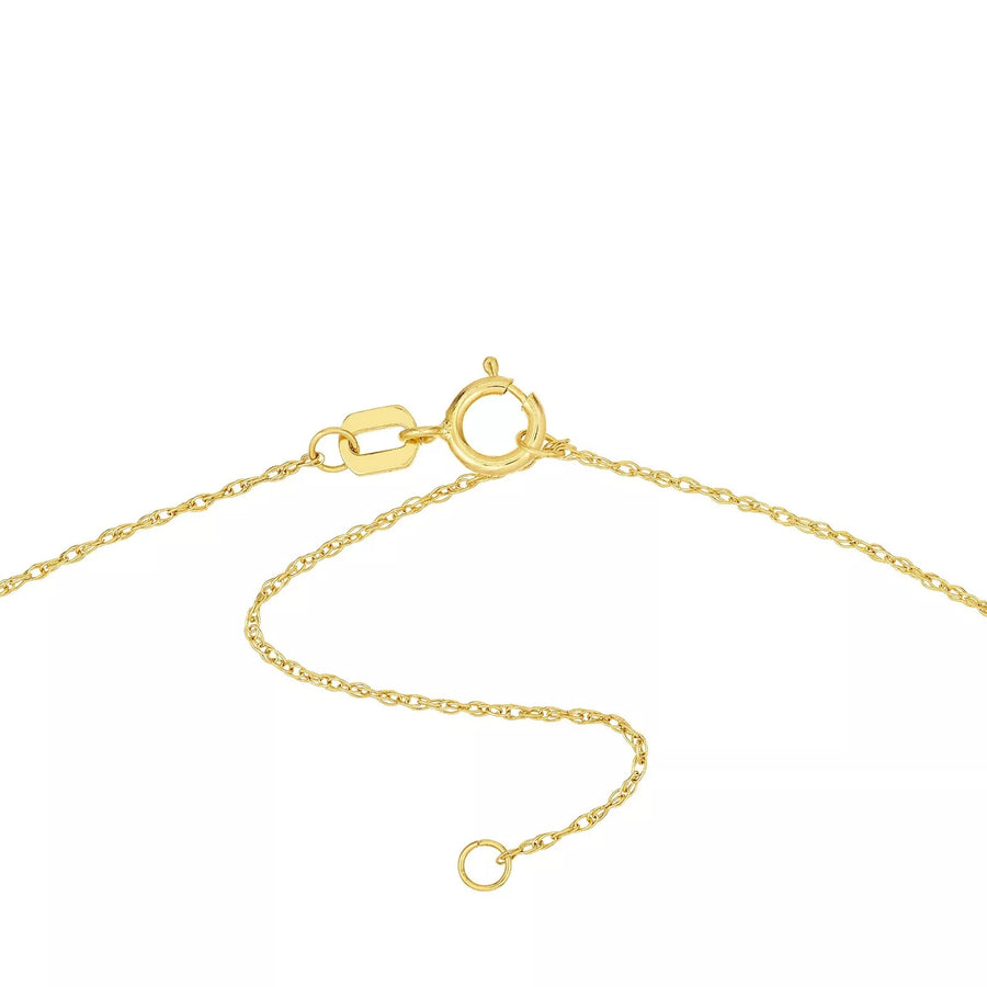 small gold heart necklace