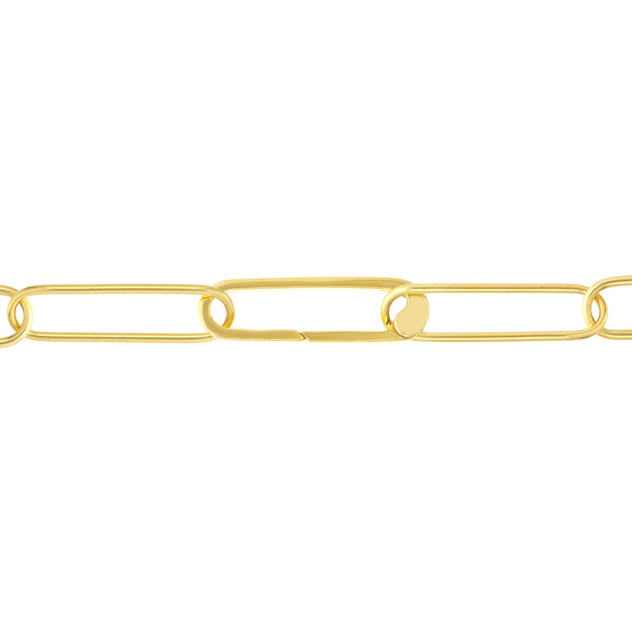 14k gold chain bracelet