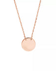 14k rose gold necklace