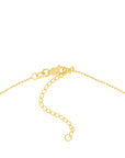 gold feather talisman necklace