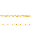 14k gold chain bracelet