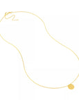 gold coin necklace