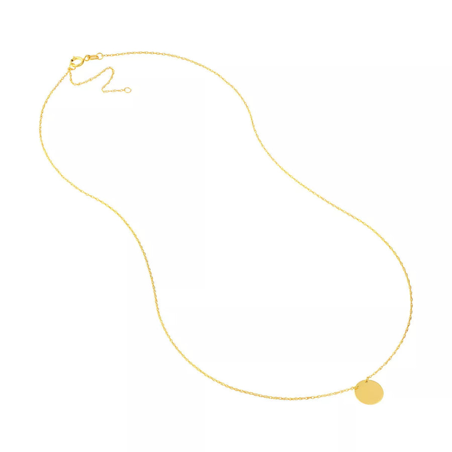 gold coin necklace