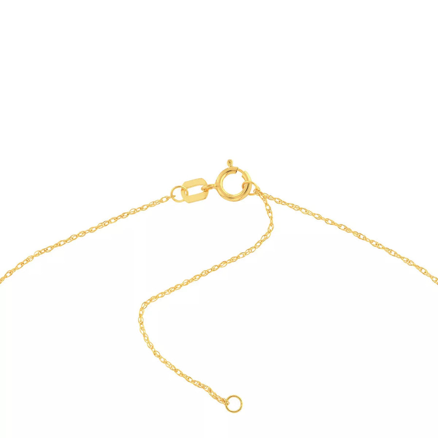 small gold dog tag necklace