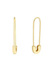 safety pin earrings