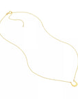 14k horseshoe necklace