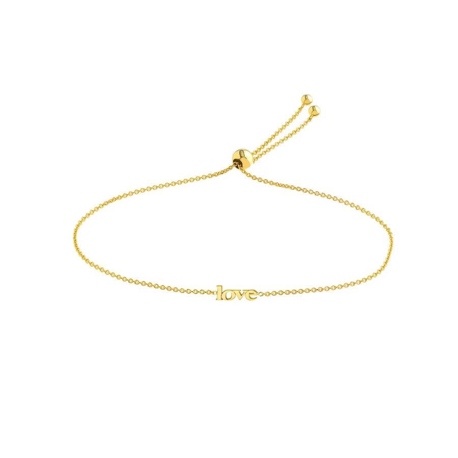 solid gold love bracelet