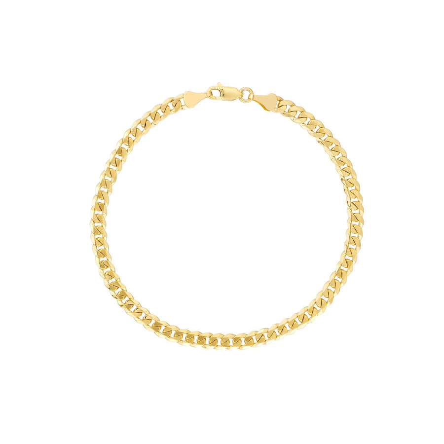 gold cuban bracelet