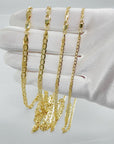 10K-14K Real Gold Mariner Anchor Link Chain Necklace