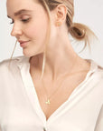 14K gold puzzle necklace