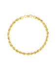 mens 14k gold bracelet