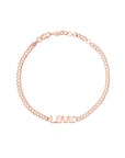 14k rose gold bracelet