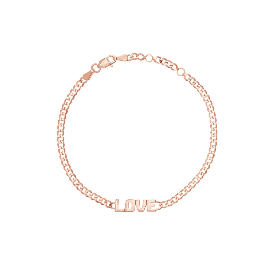 14k rose gold bracelet