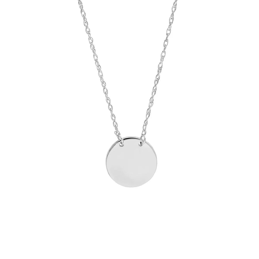 14k white gold necklace