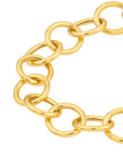 chunky gold bracelet