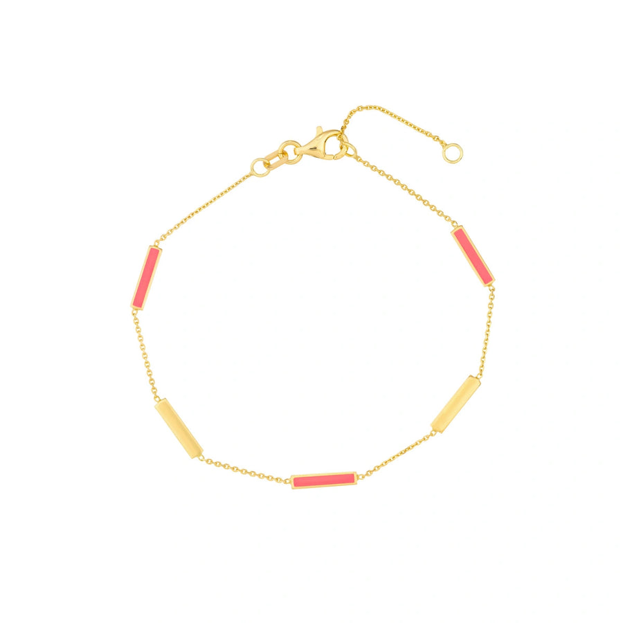 bar bracelet gold