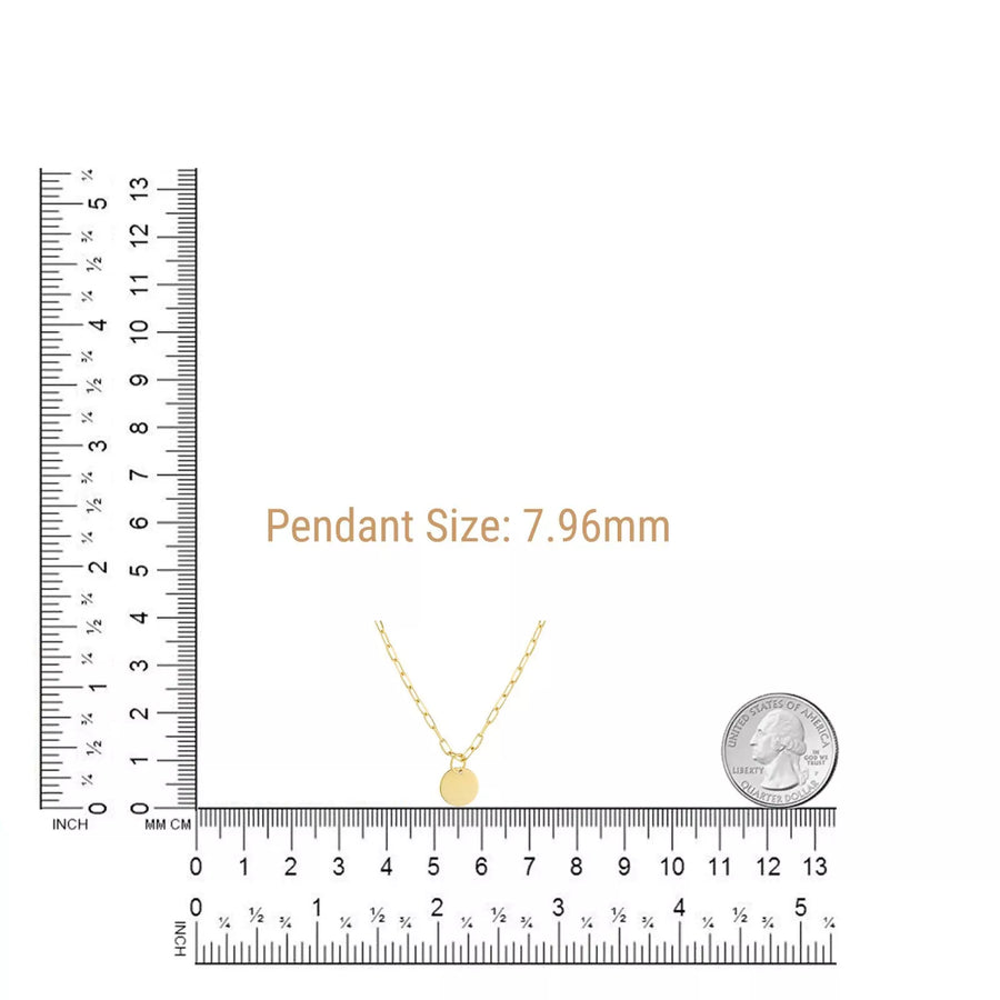14k gold coin necklace
