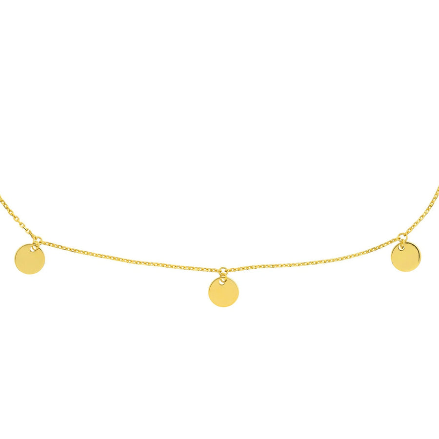 Minimalist 14k solid gold ankle bracelet 