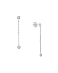 14k white gold earrings