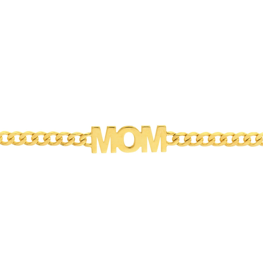 14k gold cuban chain bracelet