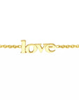 gold love bracelet