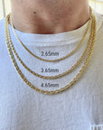 gold valentino chain